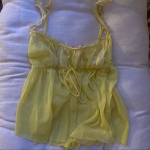 victoria secret slip babydoll cami